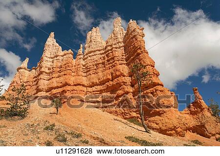 Stock Photo - Rock formations in Bryce Canyon. Fotosearch