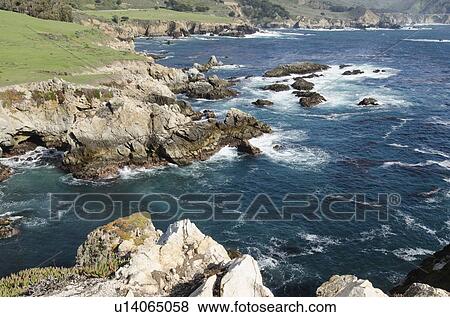 Stock Photo - Rocky coastline. Fotosearch