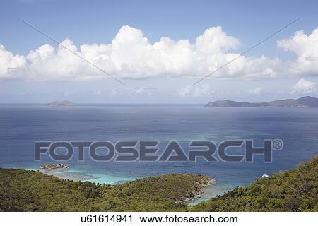 Scenic view with sea and island View Large Photo Image Stock Image - Scenic view with sea and island. Fotosearch