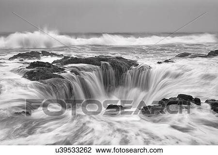 Stock Image - Seascape with whirl. Fotosearch