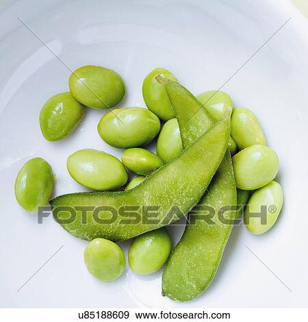 Stock Photo - Studio shot of green peas . Fotosearch