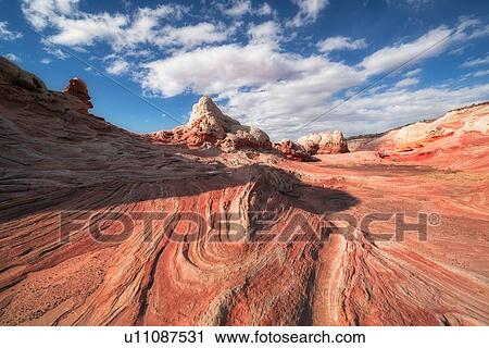 Stock Image - View of rock formations. Fotosearch