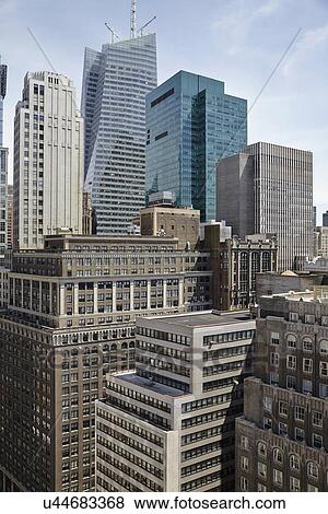 View of skyscrapers View Large Photo Image Stock Photo - View of skyscrapers. Fotosearch