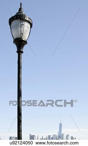 Stock Image - View of street light. Fotosearch