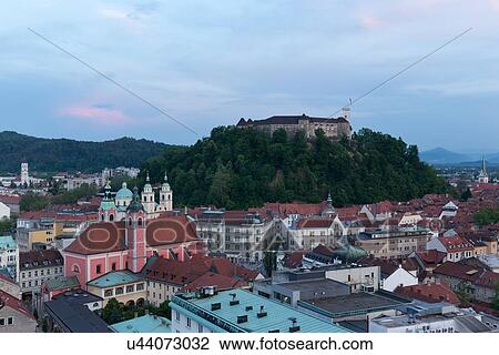 Stock Image - Architecture and Landscapes of Slovenia. Fotosearch