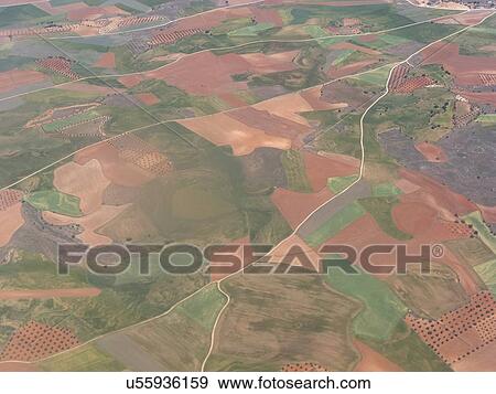 Stock Photo - Patterns from the air. Fotosearch