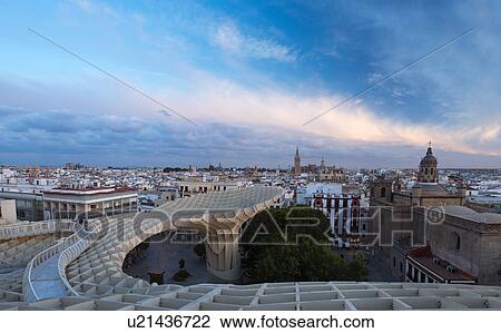 Stock Image - Spain: the Golden Triangle of Andalucia. Fotosearch