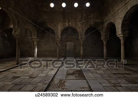 Stock Image - Spain: the Golden Triangle of Andalucia. Fotosearch
