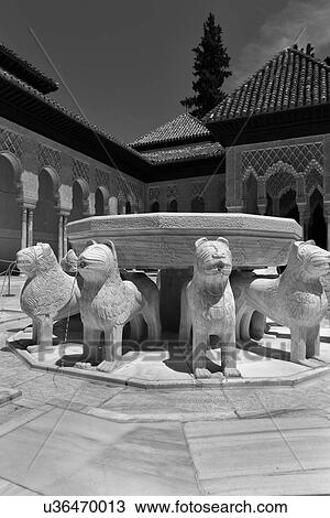 Stock Image - Spain: the Golden Triangle of Andalucia. Fotosearch