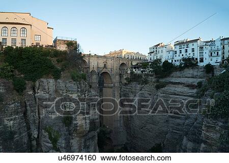 Stock Image - Spain: the Golden Triangle of Andalucia. Fotosearch