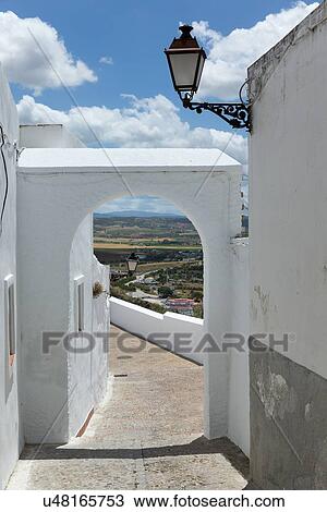 Stock Image - Spain: the Golden Triangle of Andalucia. Fotosearch