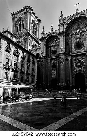 Stock Image - Spain: the Golden Triangle of Andalucia. Fotosearch