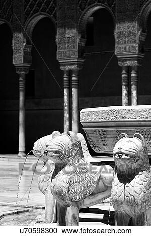 Stock Image - Spain: the Golden Triangle of Andalucia. Fotosearch