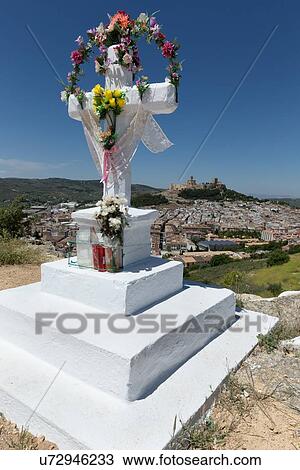 Stock Image - Spain: the Golden Triangle of Andalucia. Fotosearch