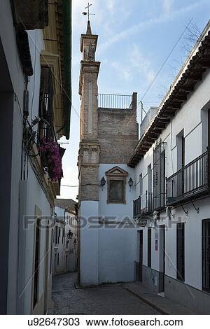 Stock Image - Spain: the Golden Triangle of Andalucia. Fotosearch