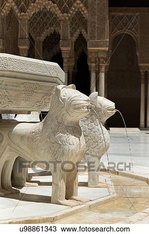 Stock Image - Spain: the Golden Triangle of Andalucia. Fotosearch