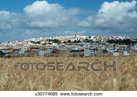 Stock Photo - Spain: the Golden Triangle of Andalucia. Fotosearch