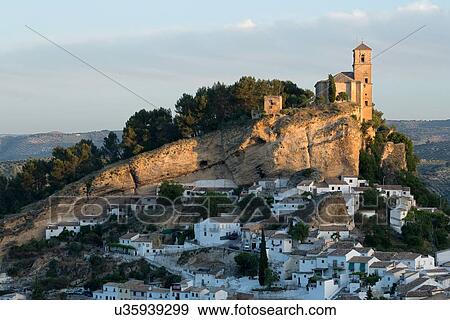 Stock Photo - Spain: the Golden Triangle of Andalucia. Fotosearch