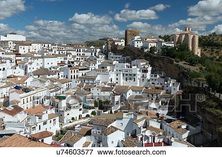 Stock Photo - Spain: the Golden Triangle of Andalucia. Fotosearch