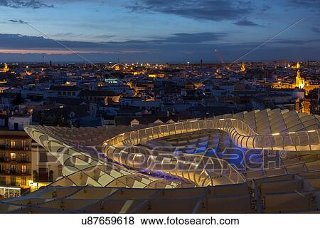 Stock Photo - Spain: the Golden Triangle of Andalucia. Fotosearch