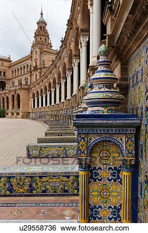 Stock Photograph - Spain: the Golden Triangle of Andalucia. Fotosearch