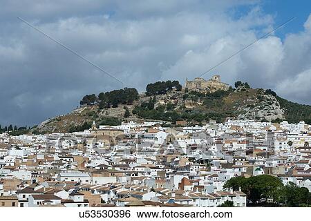 Stock Photograph - Spain: the Golden Triangle of Andalucia. Fotosearch