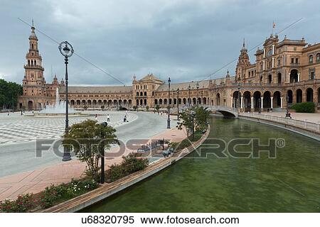 Stock Photography - Spain: the Golden Triangle of Andalucia. Fotosearch