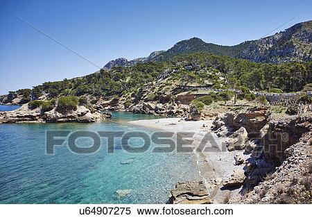 Coastal view, Majorca, Spain View Large Photo Image Stock Photography - Coastal view, Majorca, Spain. Fotosearch