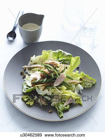 Stock Photo - Tuna lemon fennel salad. Fotosearch