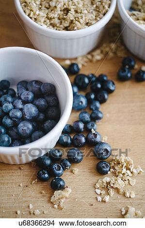 Blueberries in ramekin View Large Photo Image Picture - Blueberries in ramekin. Fotosearch