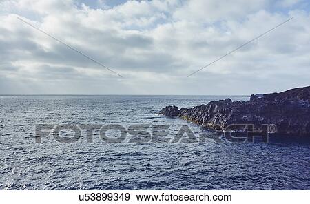 Coastal view, Lanzarote, Canary Islands, Spain View Large Photo Image Stock Photo - Coastal view, Lanzarote, Canary Islands, Spain. Fotosearch