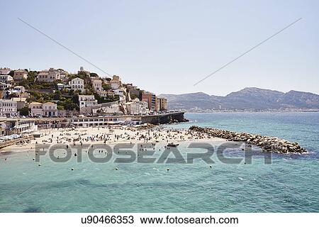 Crowds of holiday makers on coast, Marseille, France View Large Photo Image Stock Image - Crowds of holiday makers on coast, Marseille, France. Fotosearch