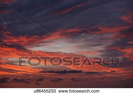 Stock Image - Beautiful sky . Fotosearch