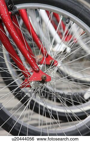 Bicycle wheels View Large Photo Image Stock Photograph - Bicycle wheels . Fotosearch