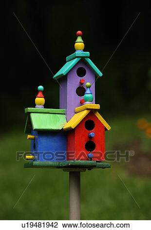 Birdhouse View Large Photo Image Stock Image - Birdhouse . Fotosearch