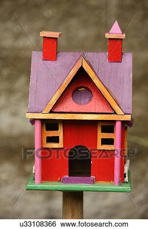 Birdhouse View Large Photo Image Stock Photograph - Birdhouse. Fotosearch