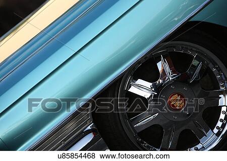 Cadillac logo on a tire View Large Photo Image Stock Photo - Cadillac logo on a tire . Fotosearch