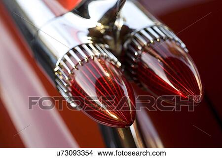 Classic car taillight View Large Photo Image Picture - Classic car taillight . Fotosearch