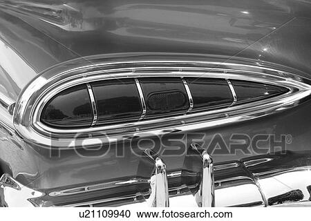 Classic car taillight View Large Photo Image Stock Image - Classic car taillight . Fotosearch
