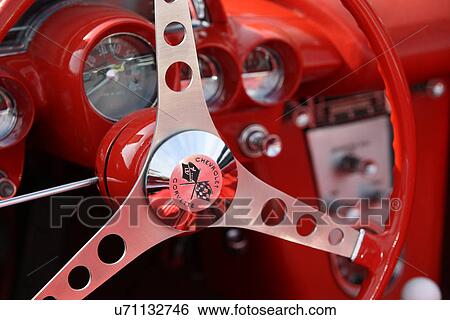 Corvette steering wheel View Large Photo Image Stock Photograph - Corvette steering wheel. Fotosearch