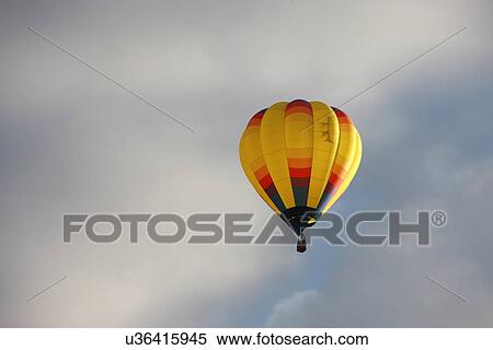 Hot air balloon View Large Photo Image Stock Photography - Hot air balloon . Fotosearch