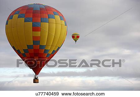 Hot air balloons View Large Photo Image Stock Photo - Hot air balloons . Fotosearch