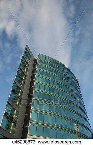 Stock Image - Modern office building . Fotosearch