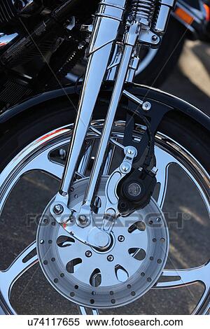 Motorcycle wheel View Large Photo Image Stock Photography - Motorcycle wheel . Fotosearch