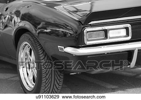 Muscle car View Large Photo Image Stock Photo - Muscle car. Fotosearch
