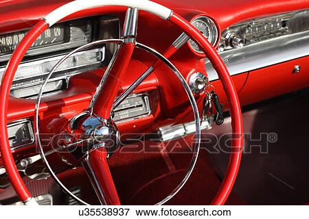 Red steering wheel View Large Photo Image Stock Photo - Red steering wheel. Fotosearch