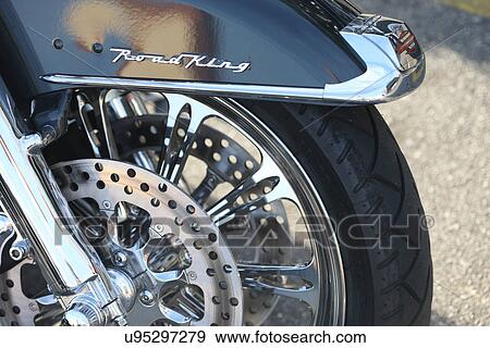 Stock Photo - Road King motorcycle . Fotosearch