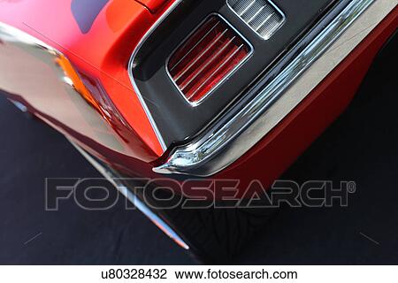 Tail light of classic car View Large Photo Image Stock Image - Tail light of classic car. Fotosearch