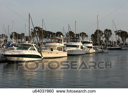 Stock Image - Yachts. Fotosearch