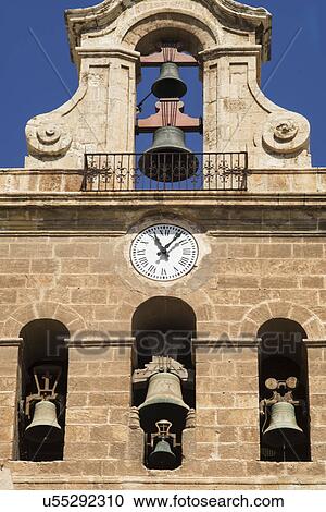 Bell tower of Cathedral of Almeria View Large Photo Image Stock Image - Bell tower of Cathedral of Almeria. Fotosearch